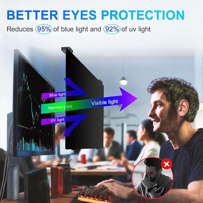 2Pack Magnetic 24 Inch Privacy Screen - Image 6