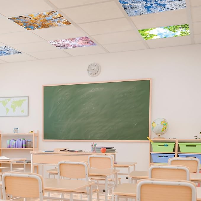 8 Pcs Fluorescent Light Covers - Image 6