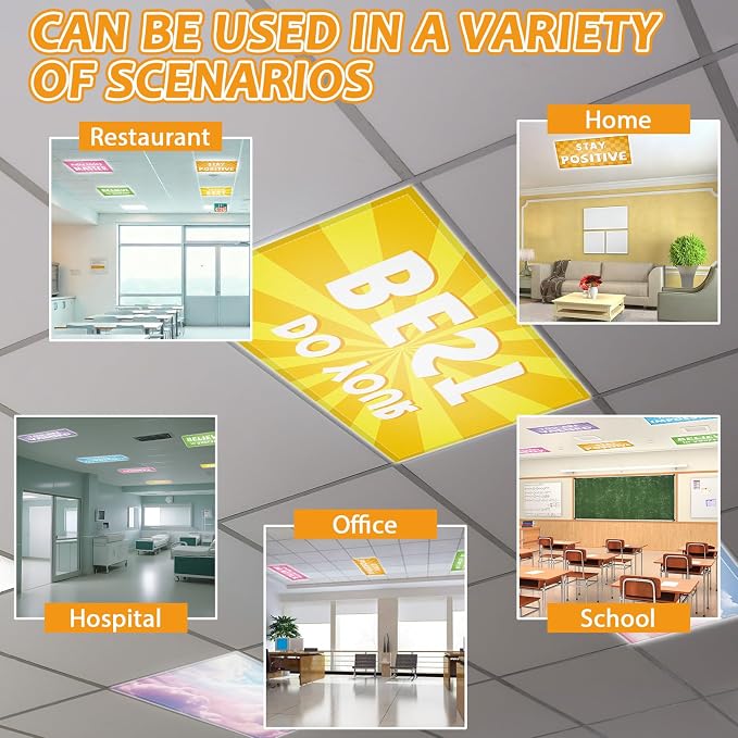 6 Pcs Fluorescent Light Covers - Image 7