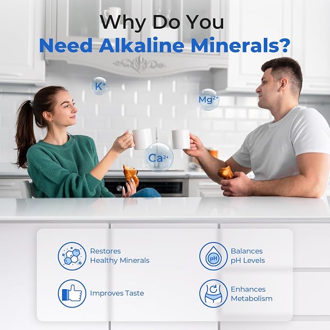RTW5AK SGS-Tested Reverse Osmosis Alkaline Water Filter System, 6 Stage pH+ - Image 4