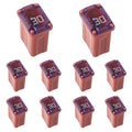 30A 30AMP 32V Slow Blow FMM MCASE Type Fuses 608830 Micro Female Cartridge by Unknown