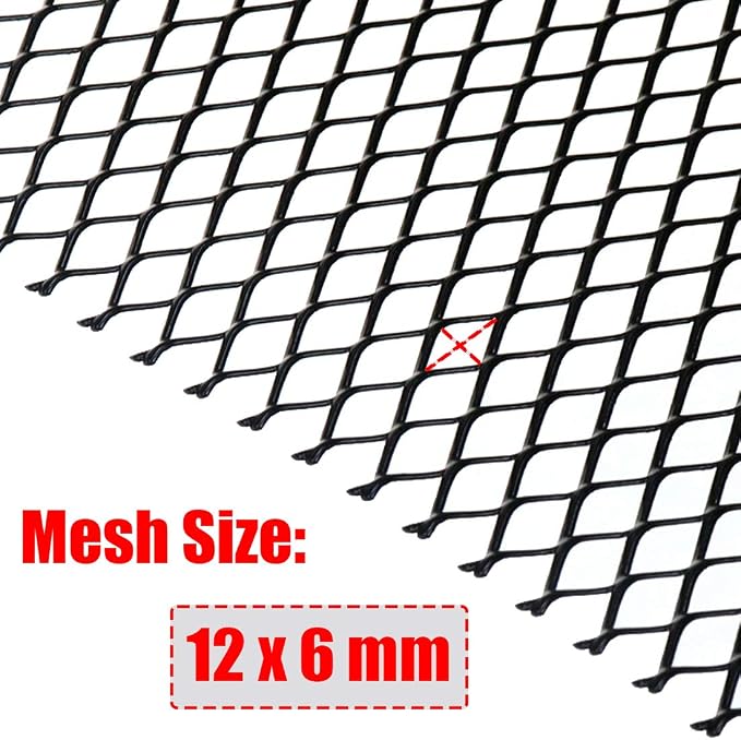 Modengzhe 47 x 15.7 inches Car Grill Mesh Sheet - Image 2