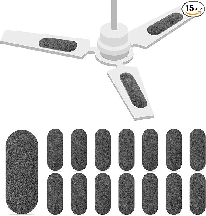 Tuanse 15 Pack Ceiling Fan Filters by Tuanse