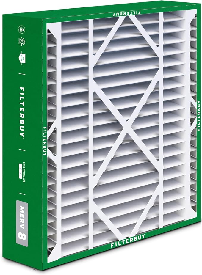 Filterbuy 24x25x5 Air Filter MERV 8 Essential Dust & Allergy Defense, - Image 8