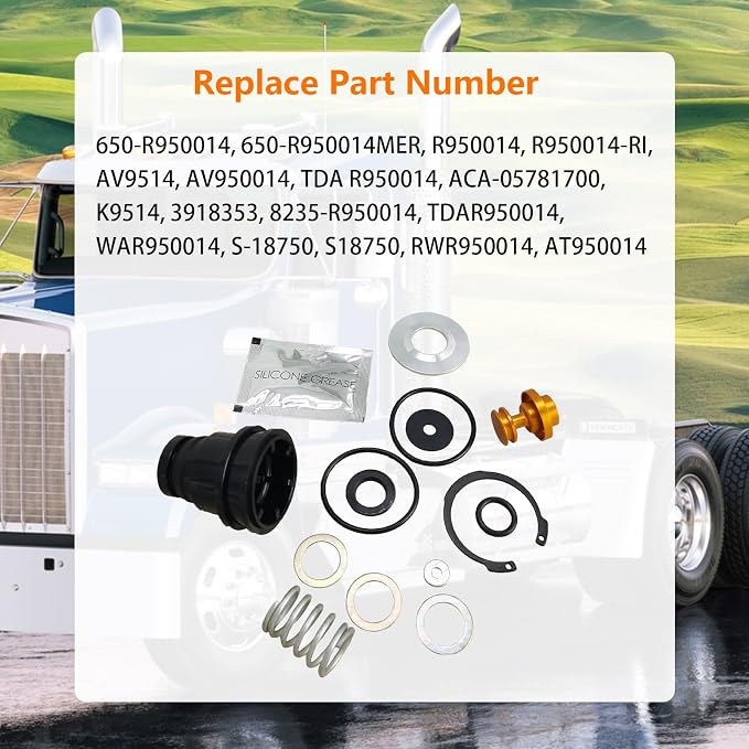 R950014 Air Dryer Valve Rebuild Kit Fit - Image 6