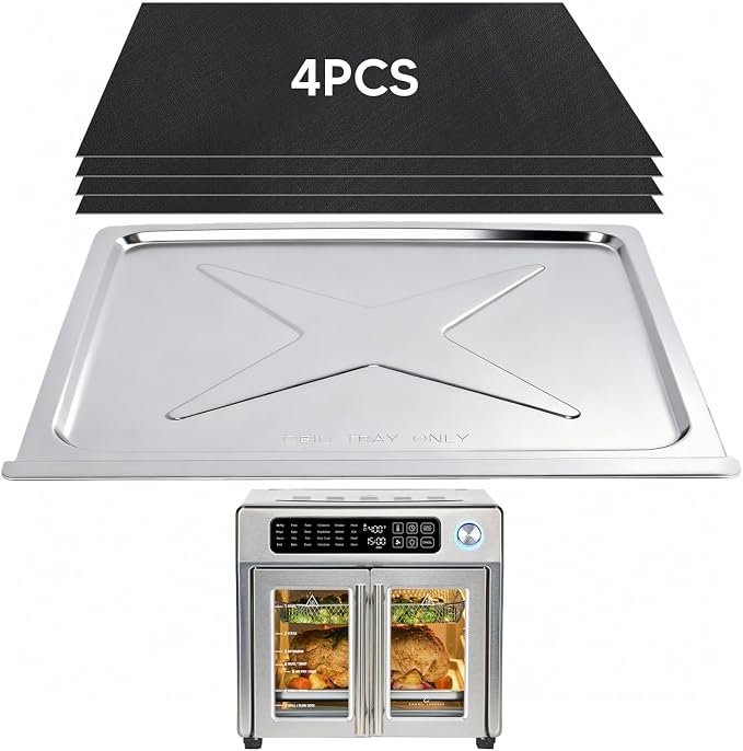 Crumb Tray Replacement for Emeril Lagasse 26 Qt Extra Large French Door Air by Uniflasy