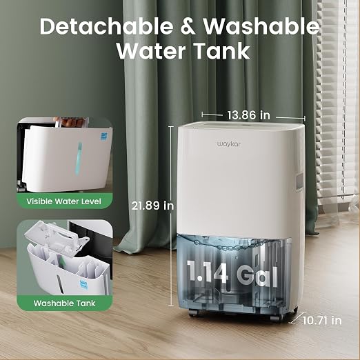 Waykar 120 Pints Energy Star Dehumidifier - Image 5