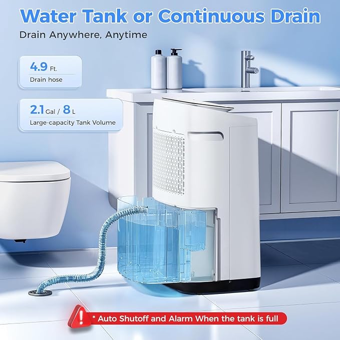 80 Pints Smart Dehumidifier - Image 4