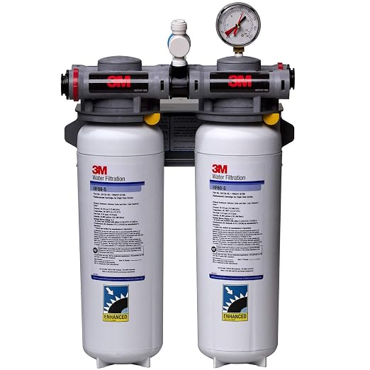 3M Water Filtration System for Commercial Ice Maker Machines ICE260-S, High by Aqua-Pure