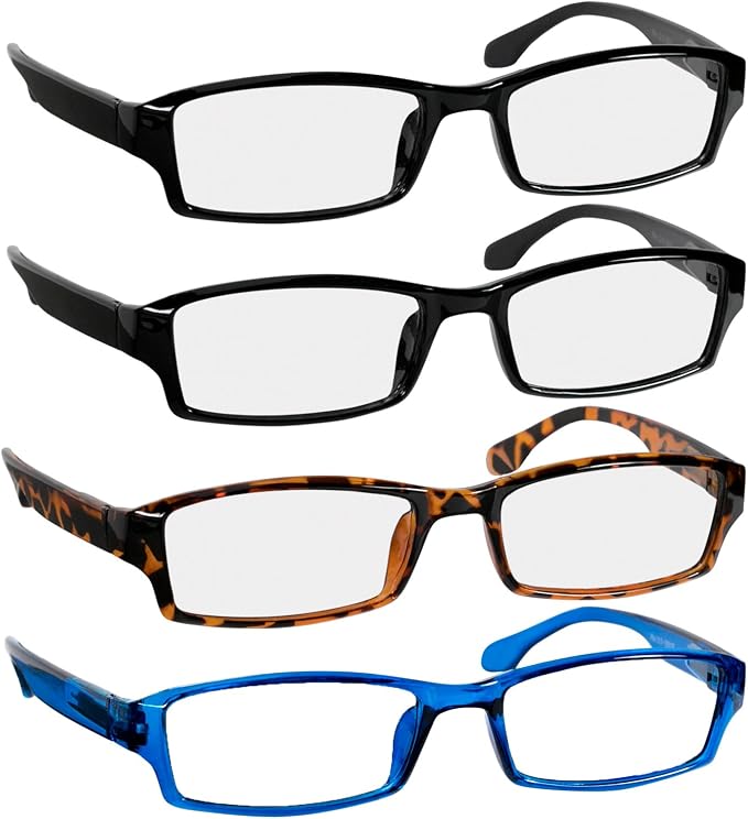 TruVision Readers Reading Glasses, Comfort Spring Hinges by Truvision+Readers