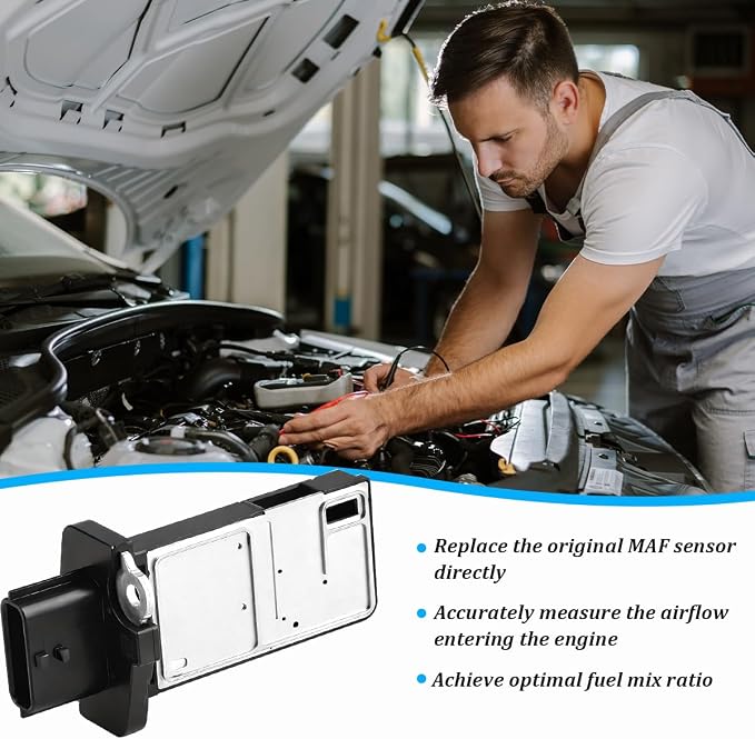Car Air Flow Meter Sensor, OEM# 22680-7S00 Replace Heavy Duty Vehicle Mass - Image 5