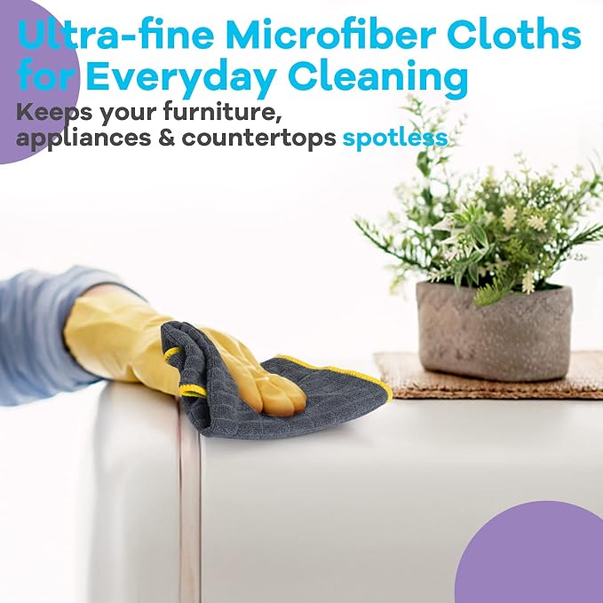 Airlab Glass Polishing Cloth Streak Free Miracle Cleaning Cloth Lint Free - Image 5