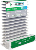 Filterbuy 25x5 Expandable Air Filter MERV 8 Dust Defense, Pleated Furnace Air by Filterbuy