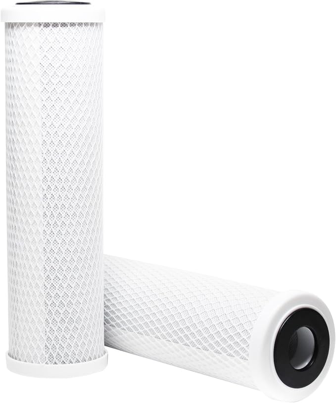 2-Pack Replacement for GE GX1S01R Activated Carbon Block Filter by Denali+Pure