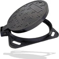 12 in Cast Iron Manhole Cover and Frame by DuuMuut