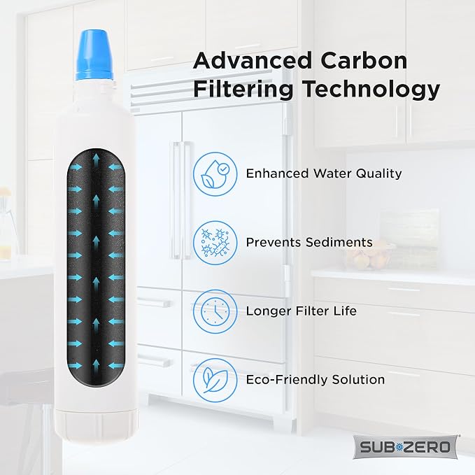 Sub-Zero Refrigerator Replacement Water and Air Filter Combo Pack 4204490 - Image 4