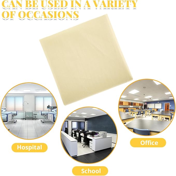 Hortsun Pack of 2 Fluorescent Light Covers 4 x 2 Feet Magnetic Ceiling Light - Image 4