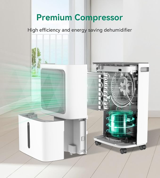 2500 Sq.Ft Dehumidifier for Basement - Image 6