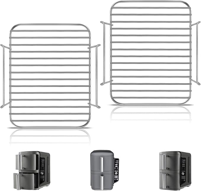 Air Fryer Replacement Parts for Ninja SL401 SL451 DoubleStack XL 2 Basket air by GWYXC