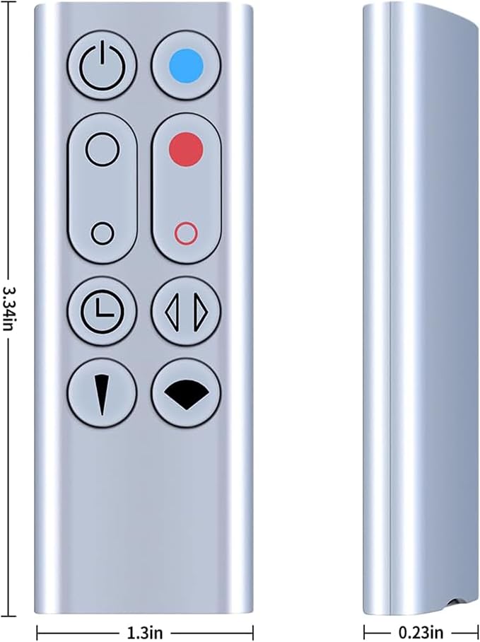 Genuine Remote Control for HP00 HP01 Hot+Cool Fan Air Purifier, Compatible - Image 2