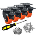 2" Caster Wheels Set of 4, Heavy Duty by ASHGOOB
