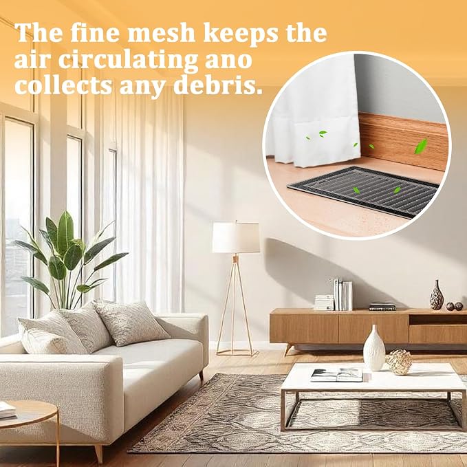 6 Pack Floor Vent Covers 4"x10" Magnetic - Image 5