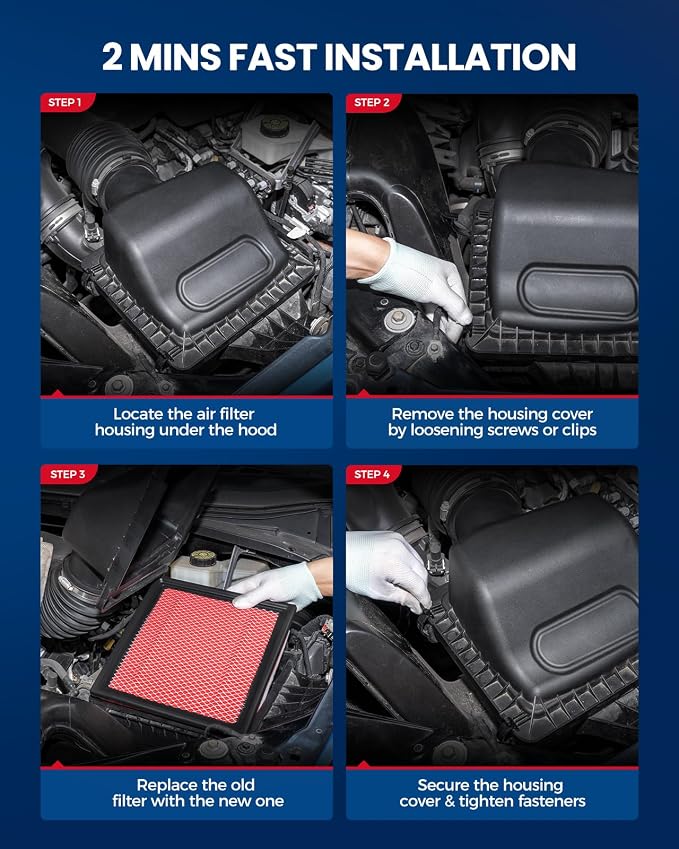 KAX Premium Engine Air Filter, GAF001 Replacement - Image 6