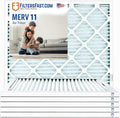 Filters Fast 22x22x1 Air Filter MERV 11, Made in the USA, Actual Size: by FiltersFast