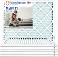 Filters Fast 16x18x1 Air Filter MERV 11, Made in the USA, Actual Size: by FiltersFast