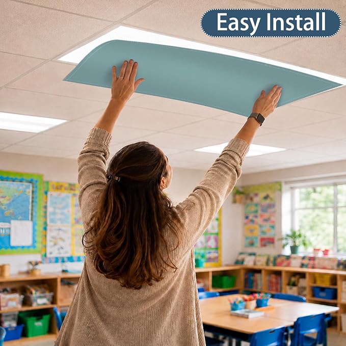8pcs Magnetic Fluorescent Light Covers - Image 4