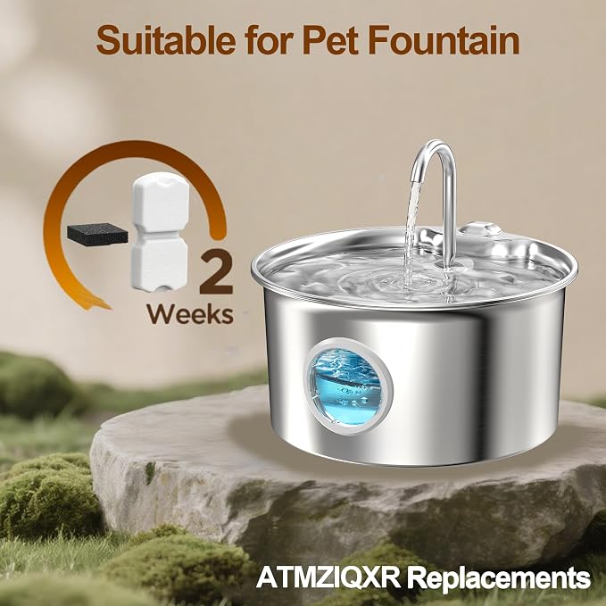 Cat Water Fountain Filters: 12 Cat Fountain Filter Replacement - Image 2
