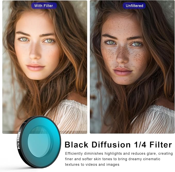 Haoge Black Diffusion 1/4 Filter - Image 3