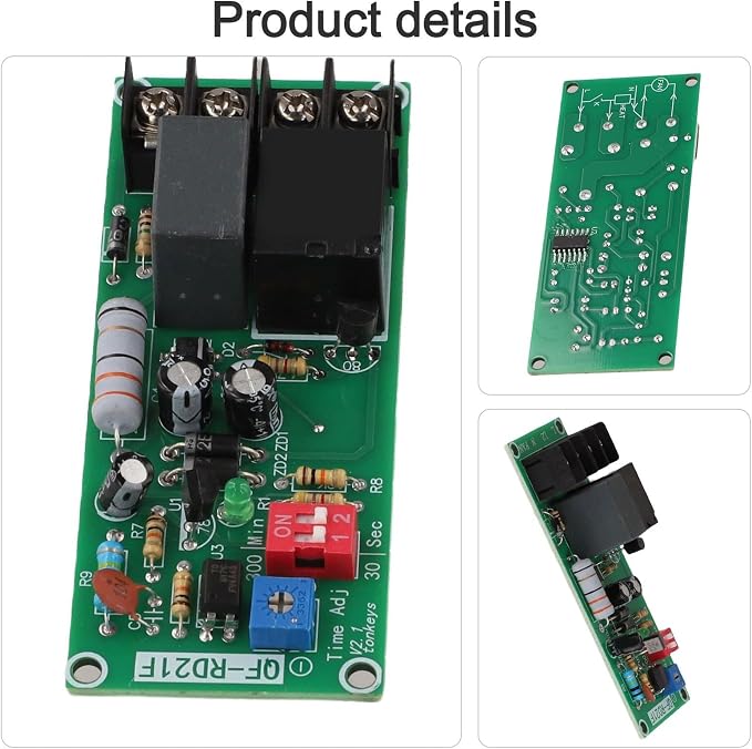 AC100V220V Relay Module With Timer Control - Image 5