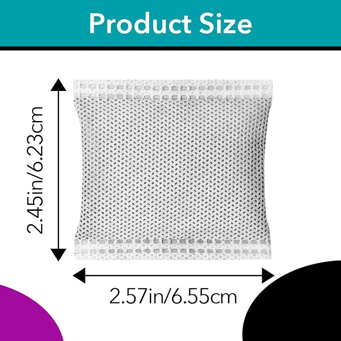 50 Pcs Activated Carbon Odor Eliminator Replacement - Image 3