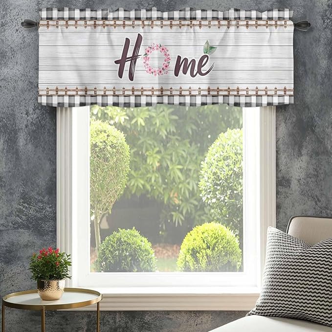 Spring Flowers Curtain Valances - Image 4