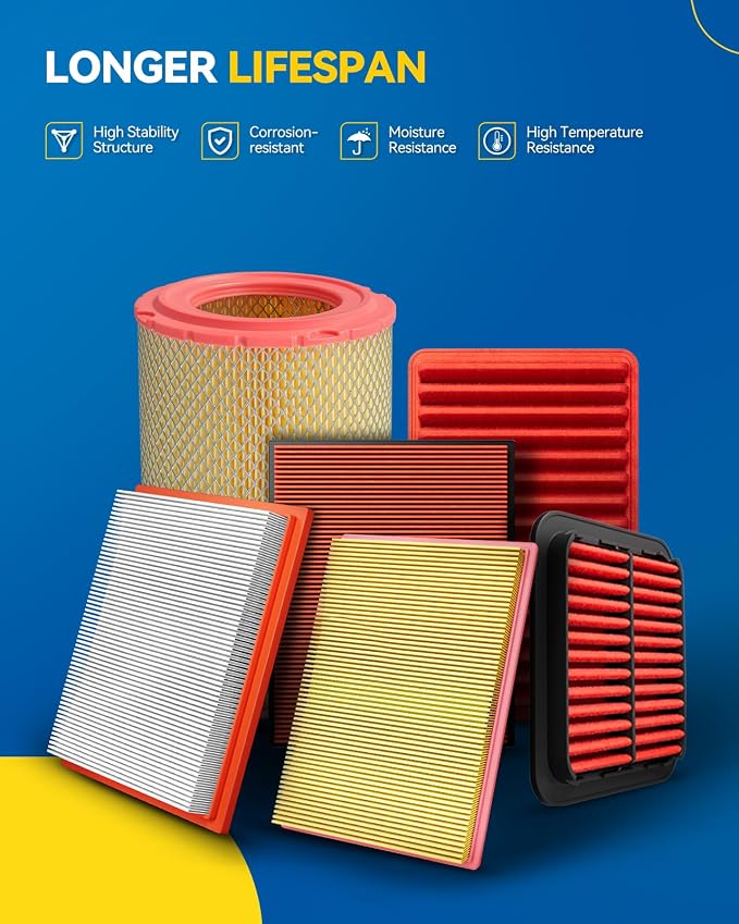 PHILTOP Engine air filter CA8038 Replacement - Image 4