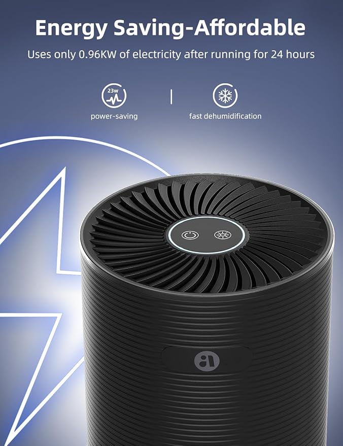 SANVINDER Dehumidifiers for Home, 25oz Dehumidifier for Bedroom - Image 4