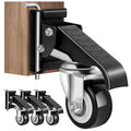 SPACECARE Workbench Casters kit 600Lbs Heavy Duty Quick Release 2 Mounting by SPACECARE