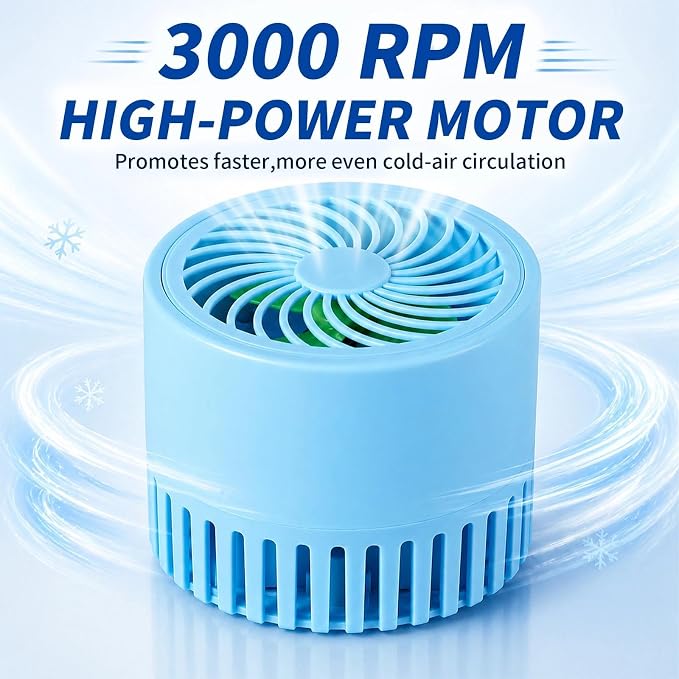 RV Refrigerator Fan, Low Noise, 3000 RPM Motor - Image 5