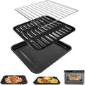 GCQ 3PCS Air Fryer Grill Pan Basket Wire Rack Set by GCQ