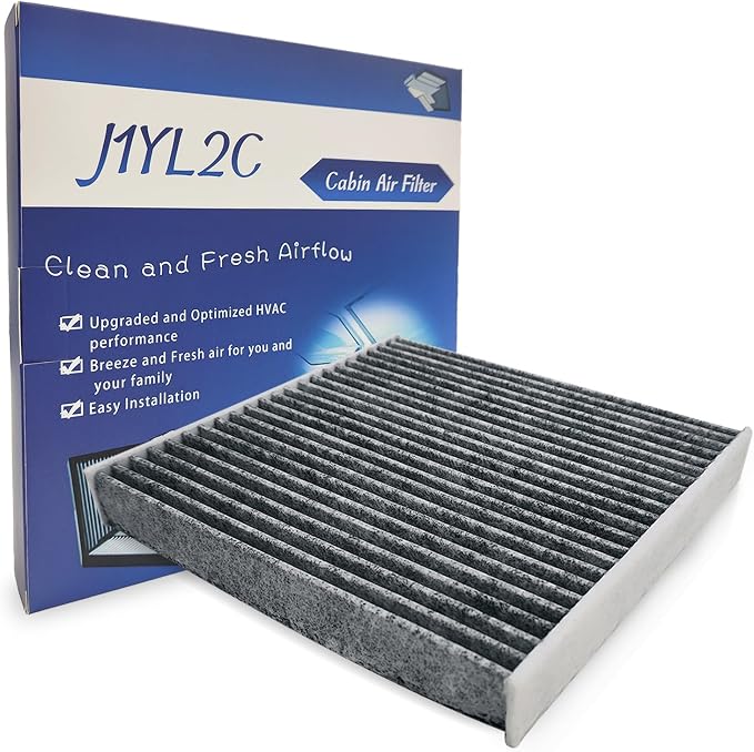 Cabin Air Filter for Sorento, Santa Cruz, Santa Fe, Replacement for CF12820 by J1YL2C
