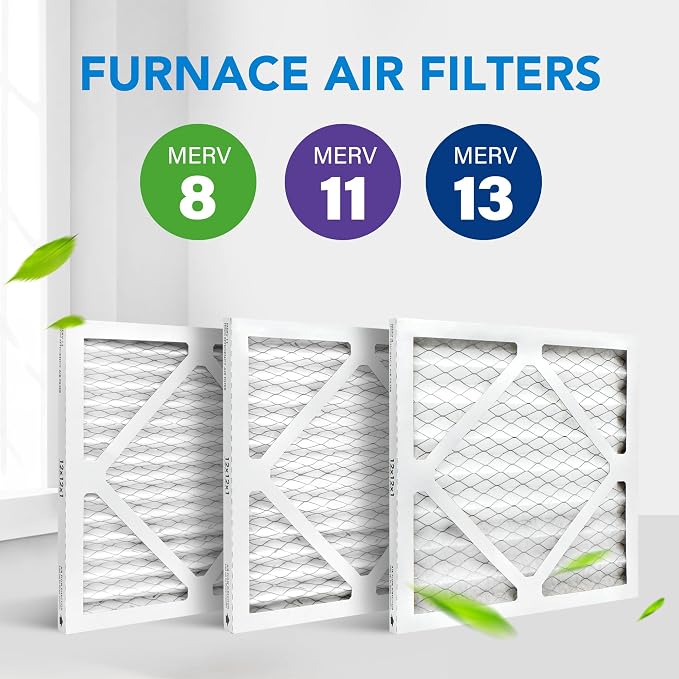 LotFancy 12x12x1 Air Filter MERV 11 6-Pack, Electrostatic Pleated AC Furnace - Image 8
