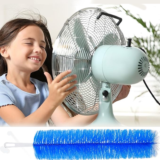 Fan Cleaner Brush，Fan Brush Cobweb Duster Microfiber Duster Ideal - Image 4