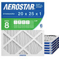 Aerostar 20x25x1 MERV 8 Air Filter, ACTUAL SIZE, Air Conditioning & Furnace by AirFiltersDelivered