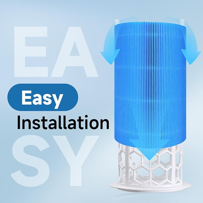3 Sets Blue 411 Replacement Filters Compatible - Image 3