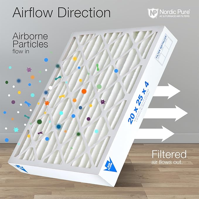 Nordic Pure 16x25x4 Pleated MERV 12 Air Filters 2 Pack - Image 8