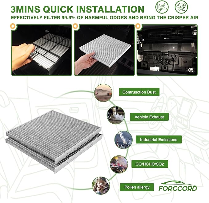 Cabin Air Filter and Engine Air Filter Fits - Image 6
