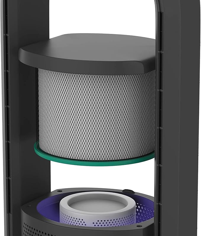 ULTTY Bladeless Tower Fan and Air Purifier in one, 90° Oscillating Bladeless Fan - Image 5