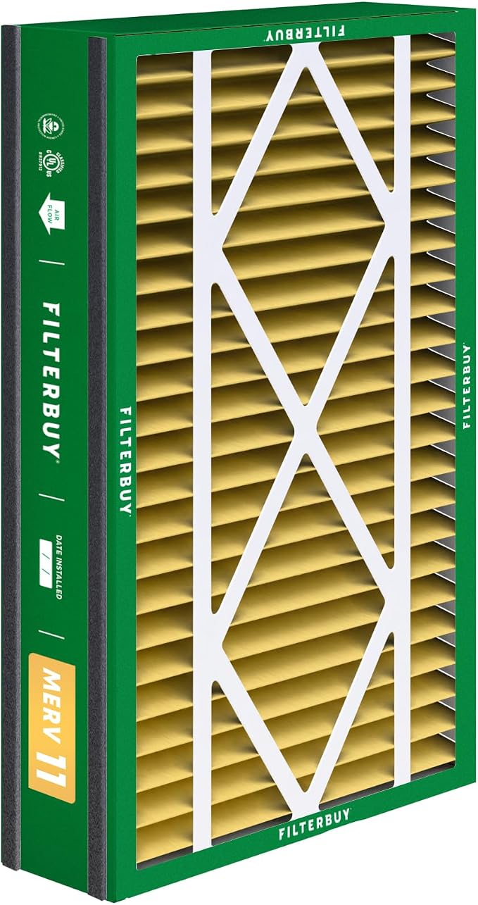 Filterbuy 16x25x3 Air Filter MERV 11 Superior Pet & Allergy Defense, - Image 8