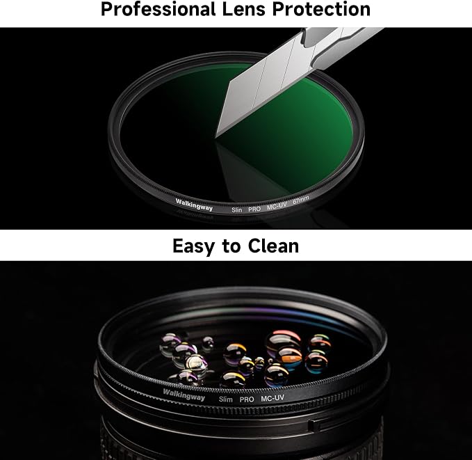 Walking Way 58MM MC UV Lens Protection Filter/HD Optical Glass Aluminum Alloy - Image 5